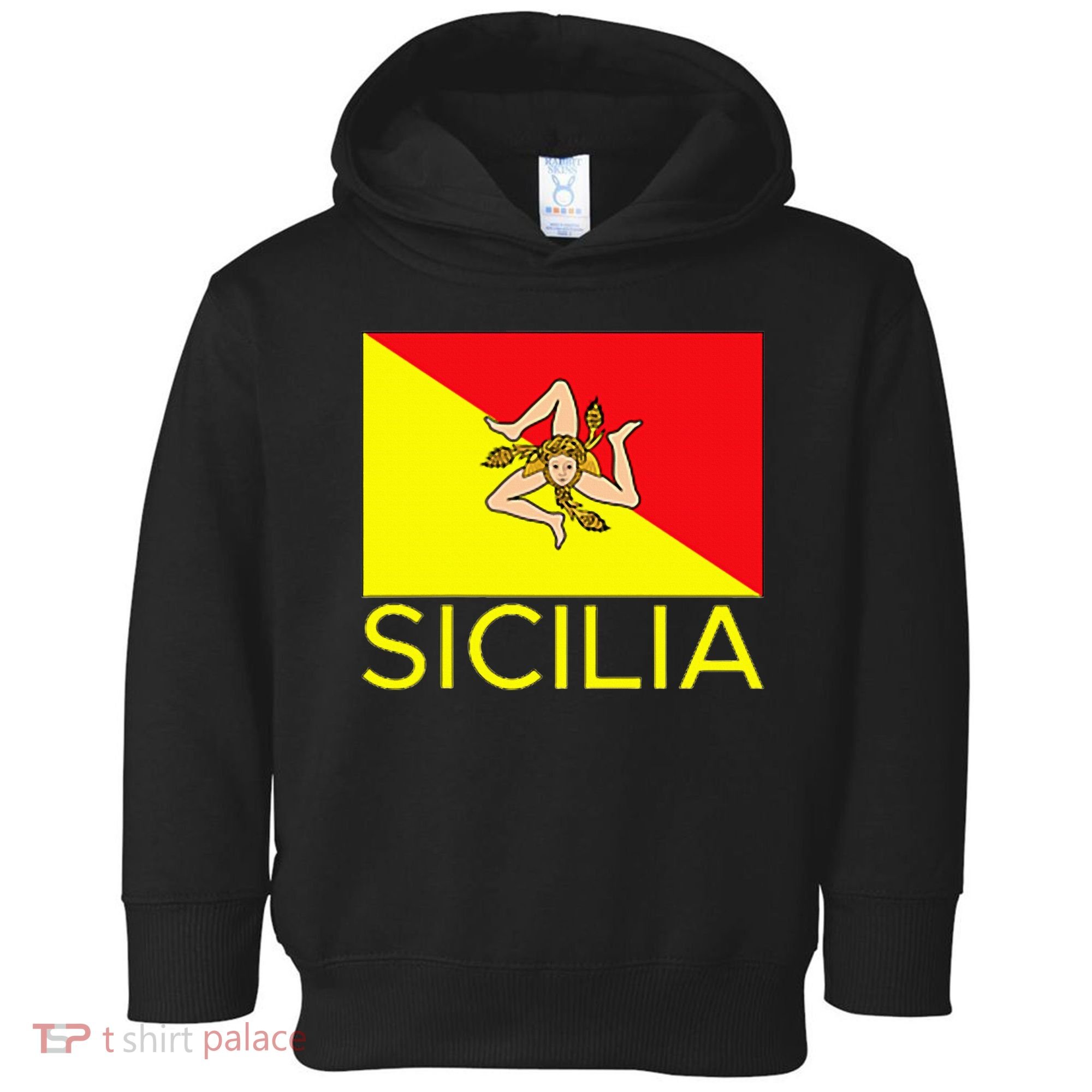 Sicilia Pallermo Triskelion Flag Toddler Hoodie