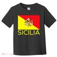 Sicilia Pallermo Triskelion Flag Toddler T-Shirt thumb 0