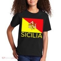 Sicilia Pallermo Triskelion Flag Kids T-Shirt thumb 2