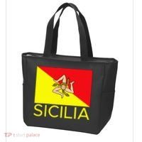 Sicilia Pallermo Triskelion Flag Tote Bag thumb 3