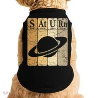 Saturn Periodic Table Elements Saturn Planet Space Nerd Doggie Tank thumb 0