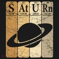 Saturn Periodic Table Elements Saturn Planet Space Nerd Doggie Tank thumb 4
