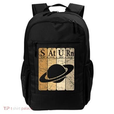 Saturn Periodic Table Elements Saturn Planet Space Nerd Backpack