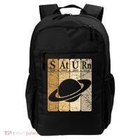 Saturn Periodic Table Elements Saturn Planet Space Nerd Backpack thumb 0