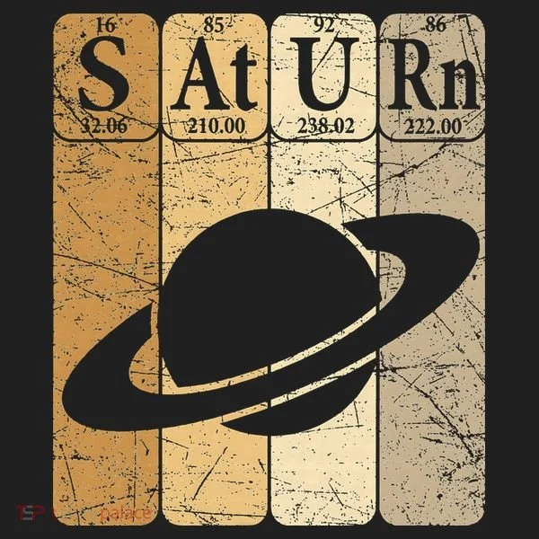 Saturn Periodic Table Elements Saturn Planet Space Nerd Tumbler