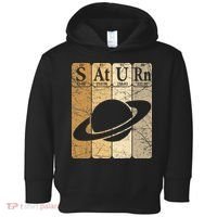 Saturn Periodic Table Elements Saturn Planet Space Nerd Toddler Hoodie thumb 0