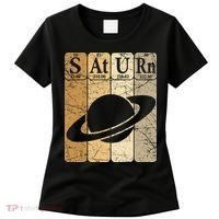Saturn Periodic Table Elements Saturn Planet Space Nerd Women's T-Shirt thumb 0