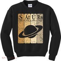 Saturn Periodic Table Elements Saturn Planet Space Nerd Kids Sweatshirt thumb 0