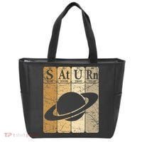 Saturn Periodic Table Elements Saturn Planet Space Nerd Tote Bag thumb 0