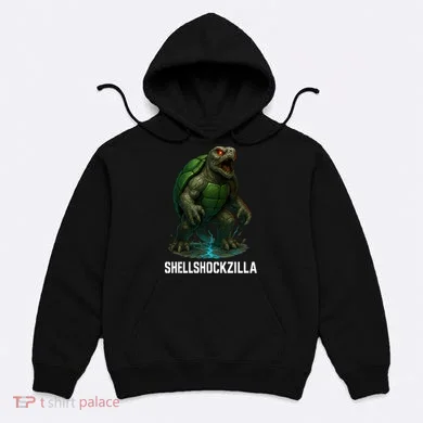 Shellshockzilla Parody Turtle Hoodie