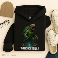 Shellshockzilla Parody Turtle Hoodie thumb 4