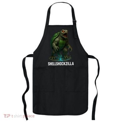 Shellshockzilla Parody Turtle Apron