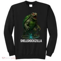 Shellshockzilla Parody Turtle Sweatshirt thumb 0