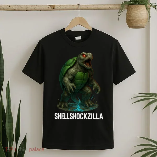 Shellshockzilla Parody Turtle T-Shirt