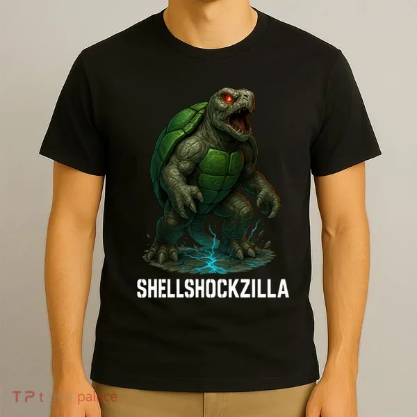 Shellshockzilla Parody Turtle T-Shirt