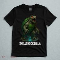 Shellshockzilla Parody Turtle T-Shirt thumb 5