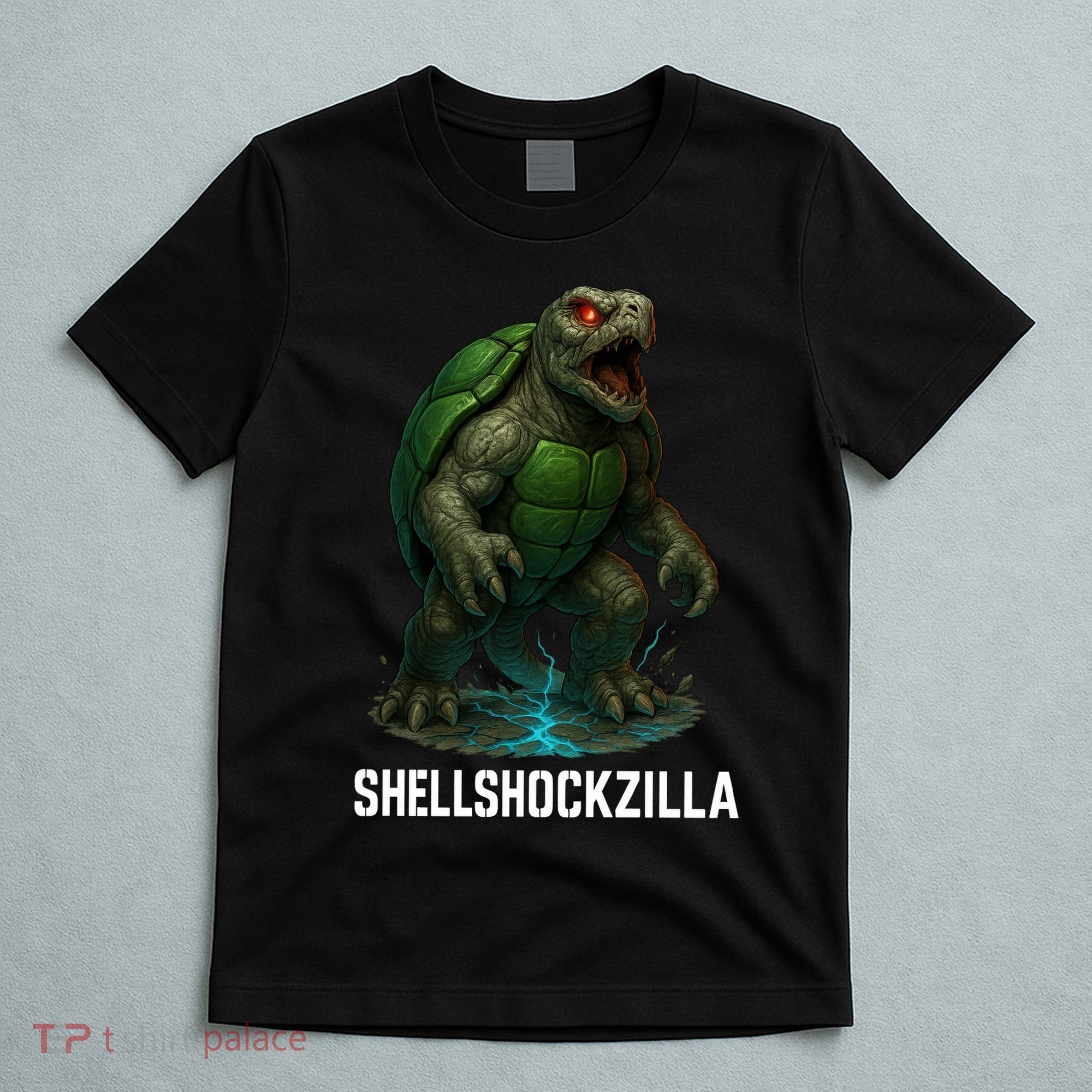 Shellshockzilla Parody Turtle T-Shirt