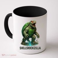 Shellshockzilla Parody Turtle Coffee Mug thumb 0