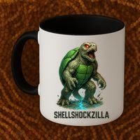Shellshockzilla Parody Turtle Coffee Mug thumb 2