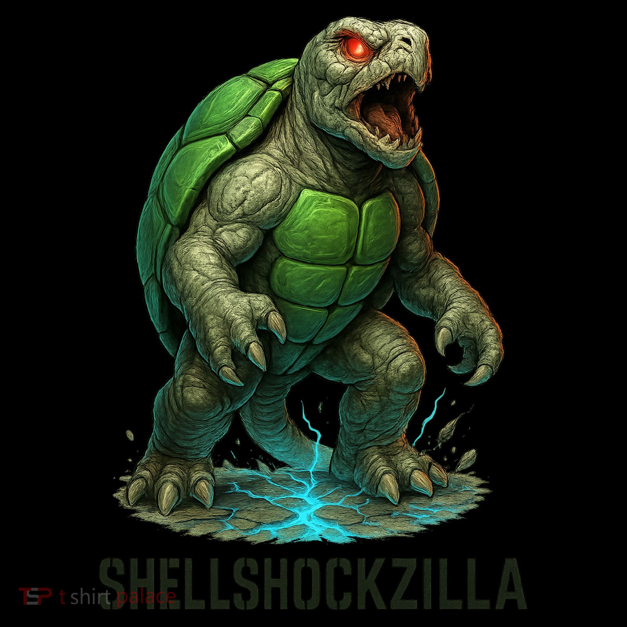 Shellshockzilla Parody Turtle Coffee Mug