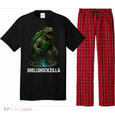 Shellshockzilla Parody Turtle Pajama Set