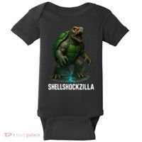 Shellshockzilla Parody Turtle Baby Bodysuit thumb 0
