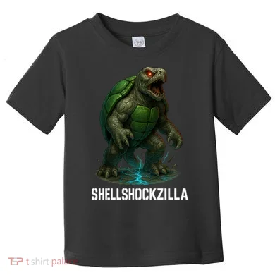 Shellshockzilla Parody Turtle Toddler T-Shirt