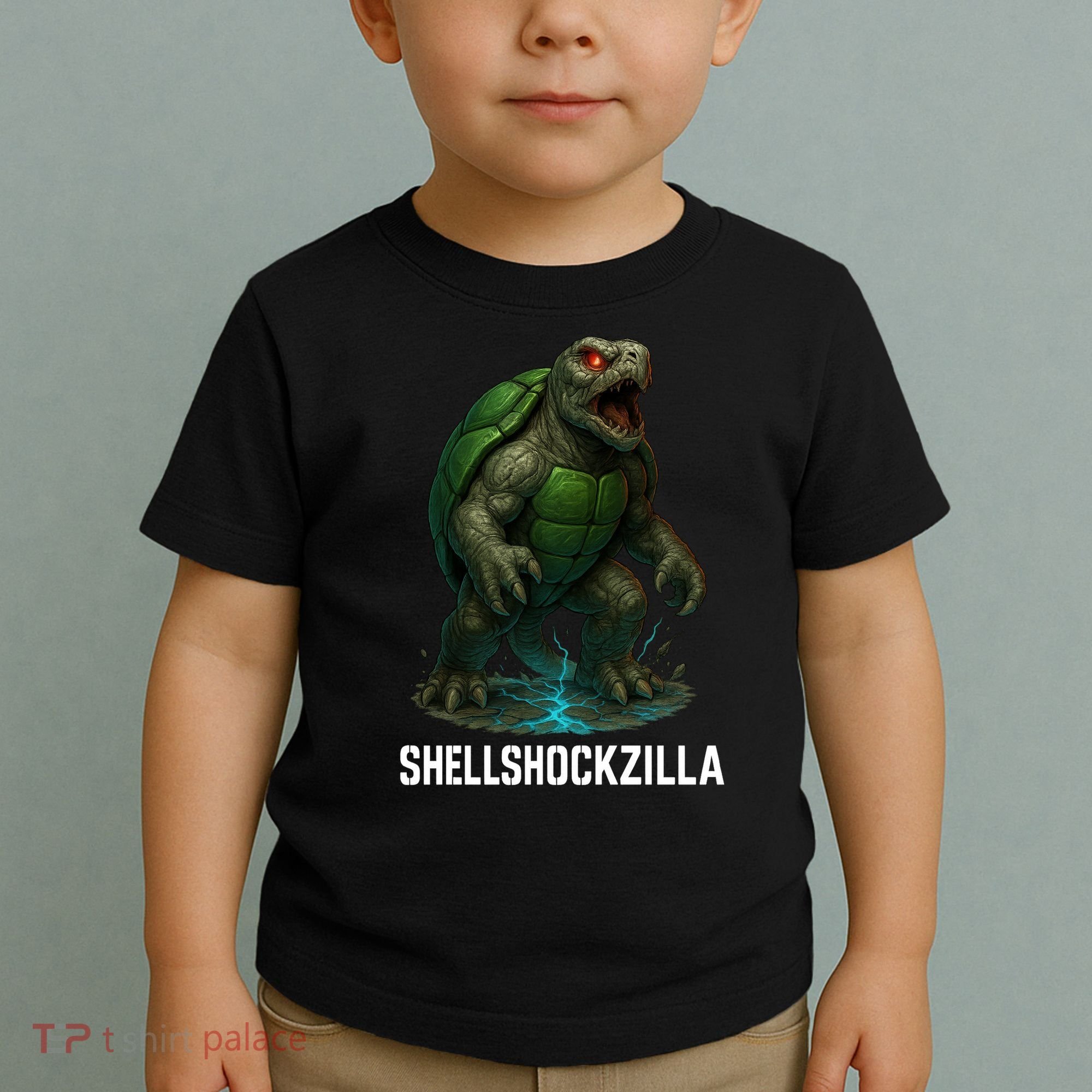 Shellshockzilla Parody Turtle Toddler T-Shirt