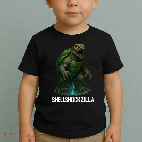 Shellshockzilla Parody Turtle Toddler T-Shirt