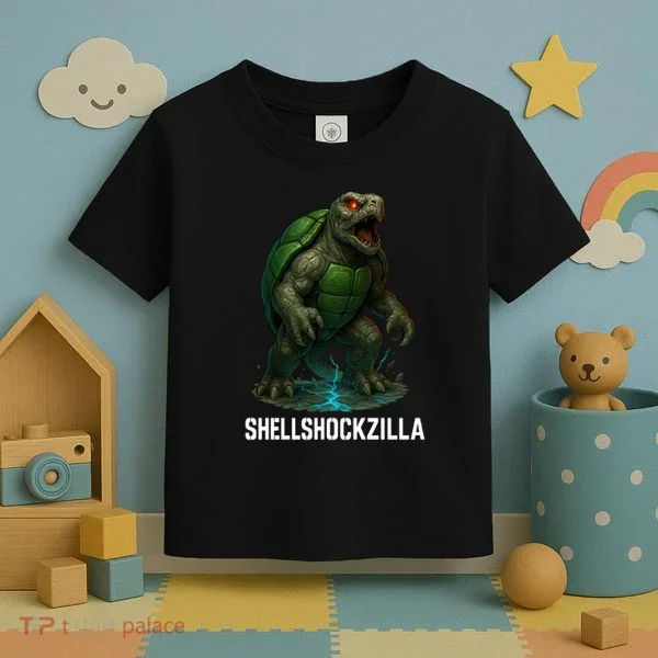 Shellshockzilla Parody Turtle Toddler T-Shirt