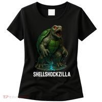 Shellshockzilla Parody Turtle Women's T-Shirt thumb 0