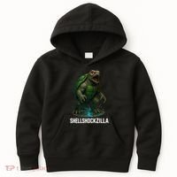 Shellshockzilla Parody Turtle Kids Hoodie thumb 0