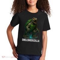 Shellshockzilla Parody Turtle Kids T-Shirt thumb 2