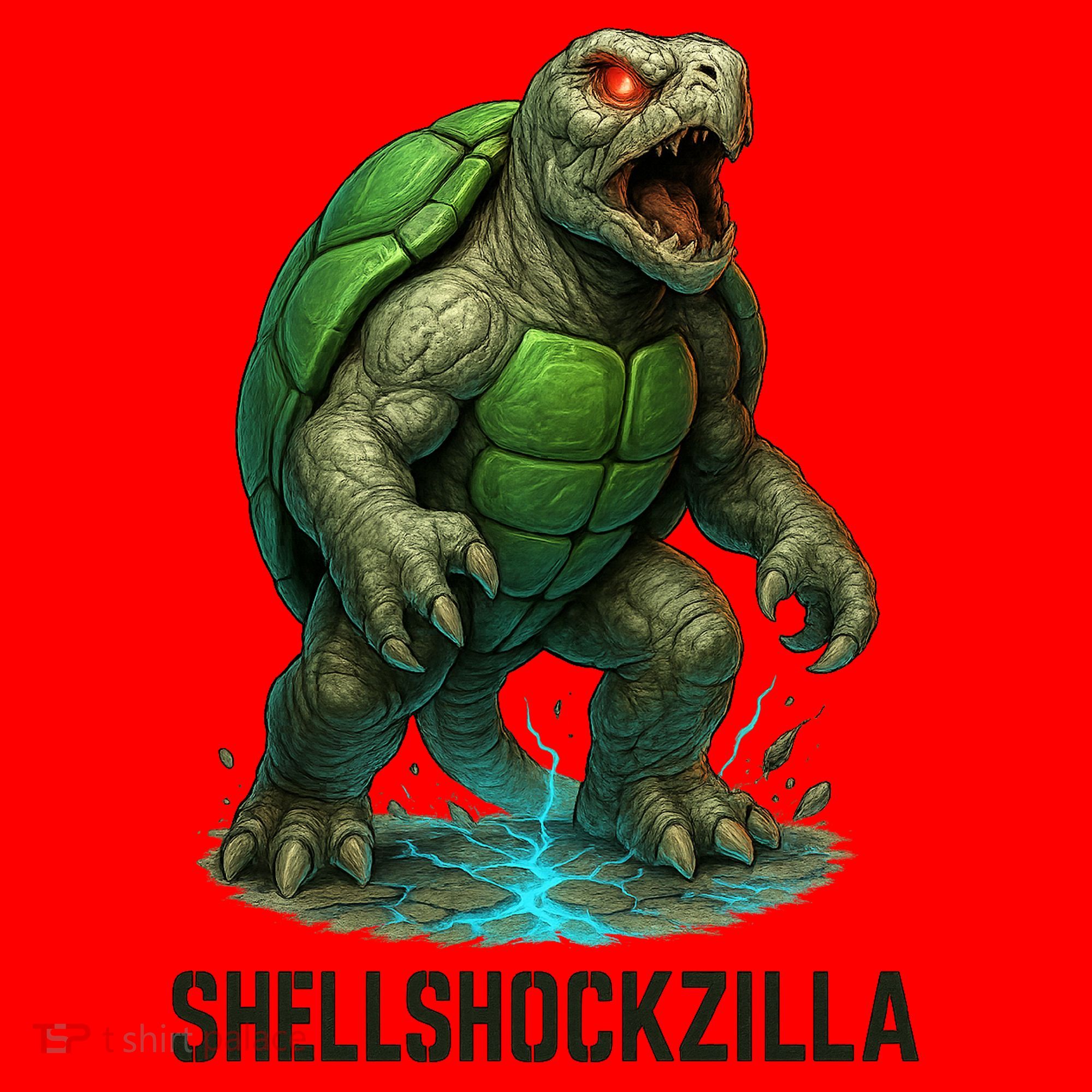 Shellshockzilla Parody Turtle Santa Hat