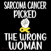Sarcoma Picked The Wrong Sarcoma Cancer Survivor Cute Gift Pajama Set thumb 2