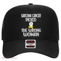 Sarcoma Picked The Wrong Sarcoma Cancer Survivor Cute Gift Hat thumb 0
