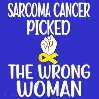 Sarcoma Picked The Wrong Sarcoma Cancer Survivor Cute Gift Toddler Hoodie thumb 2