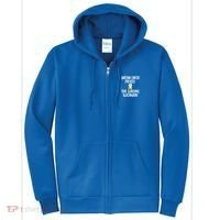 Sarcoma Picked The Wrong Sarcoma Cancer Survivor Cute Gift Full Zip Hoodie thumb 0