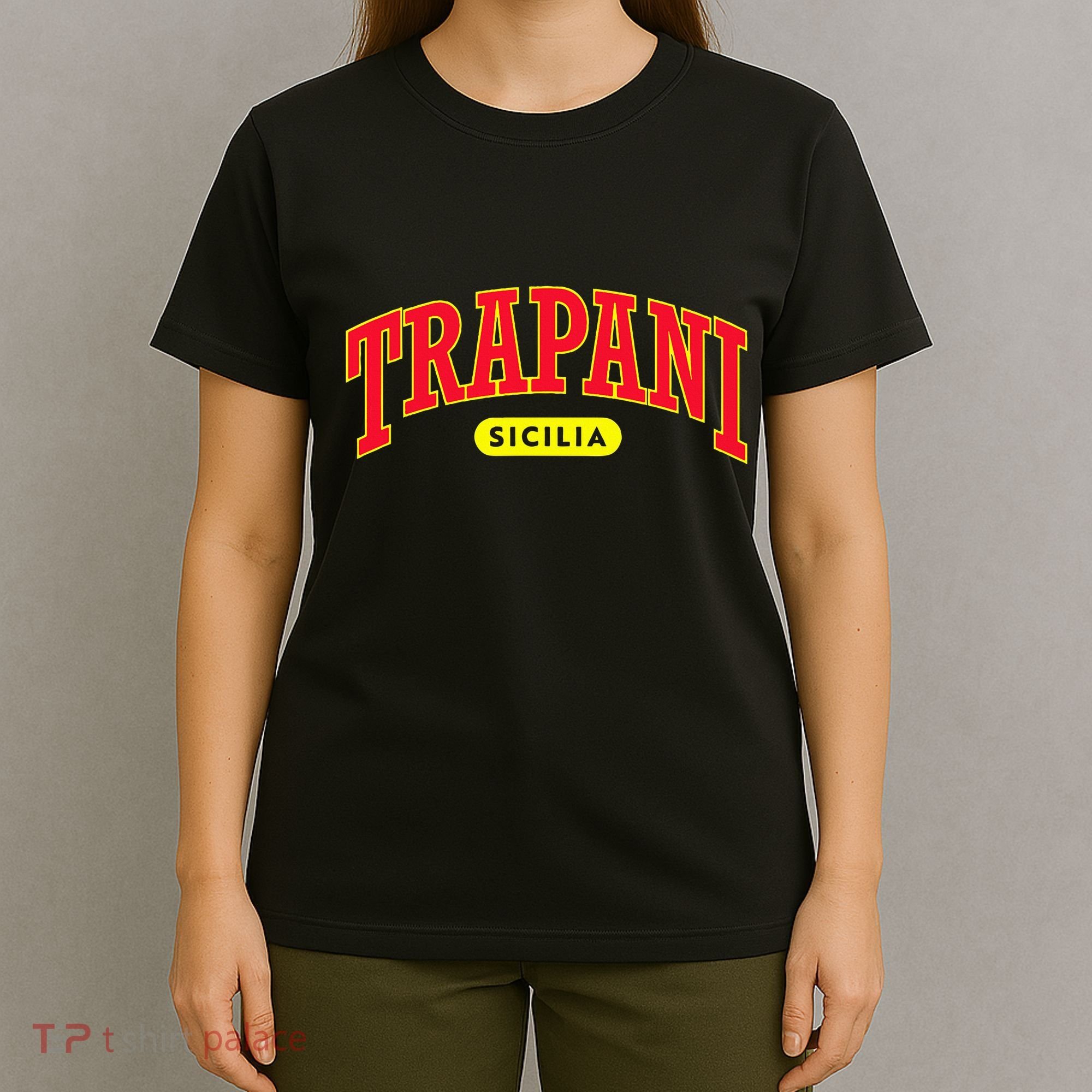 Sicilian Pride University Style Trapani T-Shirt