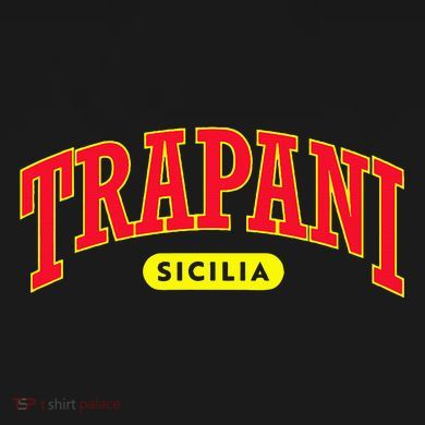 Sicilian Pride University Style Trapani T-Shirt