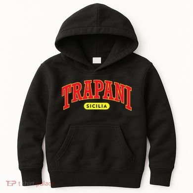Sicilian Pride University Style Trapani Kids Hoodie