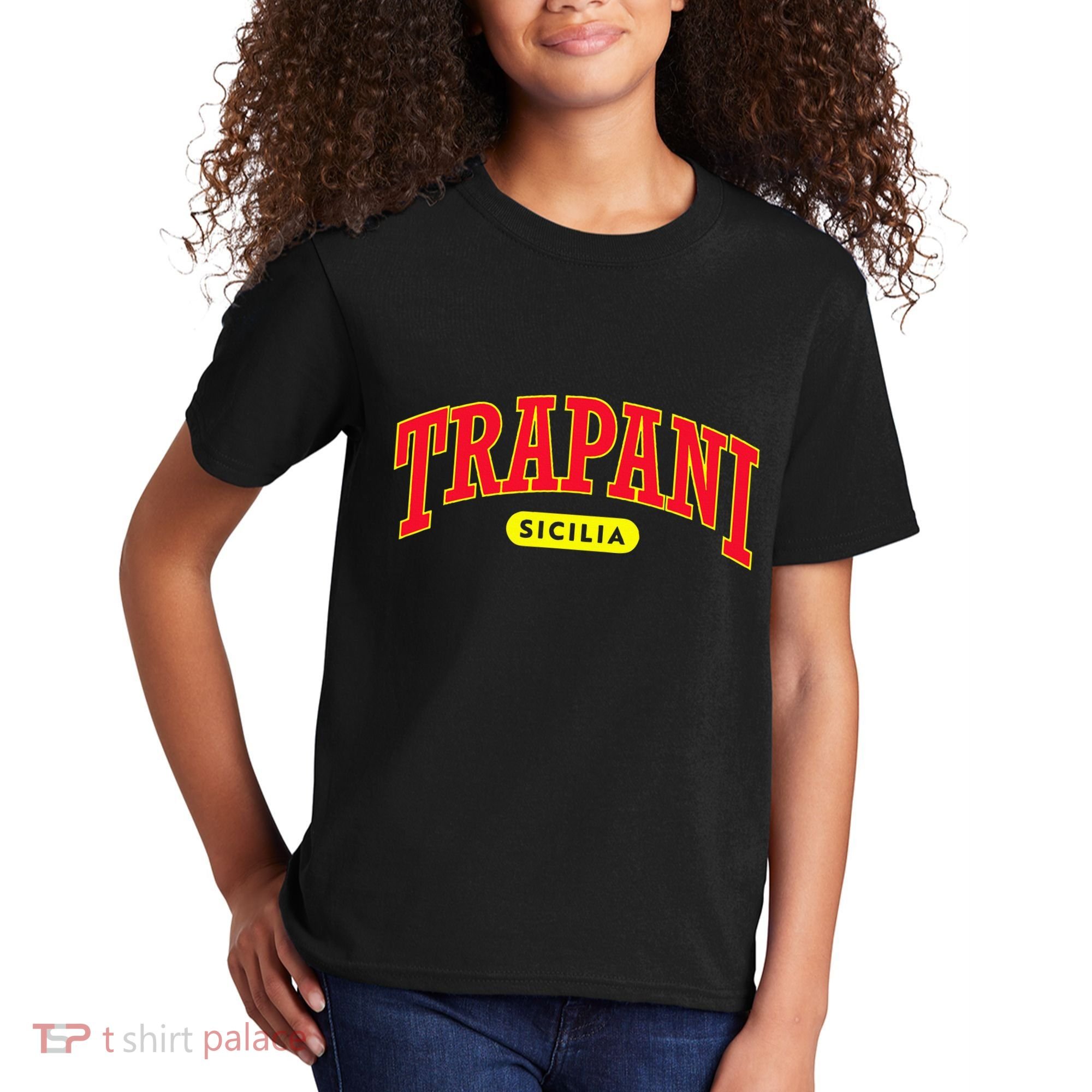 Sicilian Pride University Style Trapani Kids T-Shirt