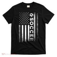 Soccer Player USA US American Flag Girls Boys T-Shirt thumb 0