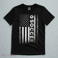 Soccer Player USA US American Flag Girls Boys T-Shirt thumb 5