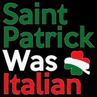 St. Patrick Was Italian Saint Patrick's Day Doggie Tank thumb 4