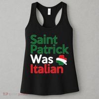 St. Patrick Was Italian Saint Patrick's Day Women's Tank Top thumb 3