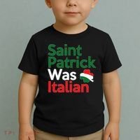 St. Patrick Was Italian Saint Patrick's Day Toddler T-Shirt thumb 2