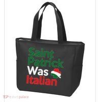 St. Patrick Was Italian Saint Patrick's Day Tote Bag thumb 3