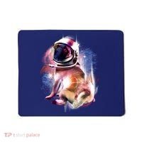Space Pug Wearing Helmet Mousepad thumb 0