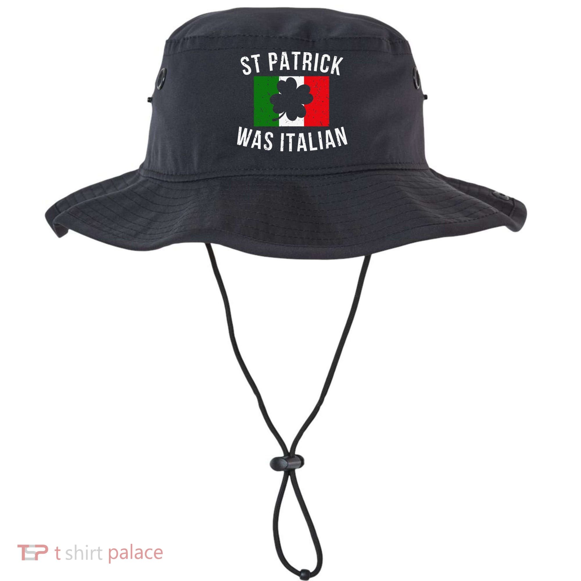 Saint Patrick Was Italian St. Patrick's Day Italy Bucket Hat